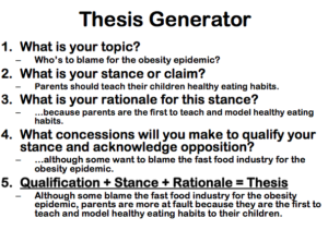 Thesis Proposal Writers